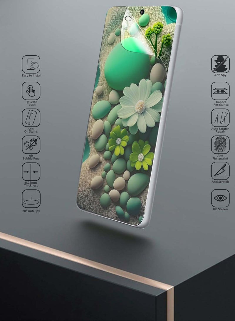 دبليو تيك واقي شاشة رقيق ومرن من هيدروجيل فاخر لهاتف اوبو رينو 15 إف 5G 2026 (MSHFMN) - شفاف - Image 2